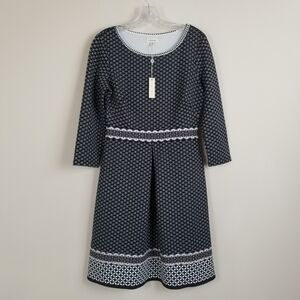 Max Studio 3/4 Sleeve Dress Medium NWT